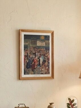 Norman Rockwell "Union Station, Chicago" Framed Print